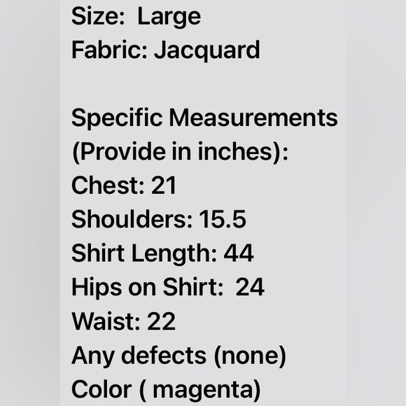 Pakistani Cross Stitch Embroidered & mirror work Kurta size large - Picture 7 of 7